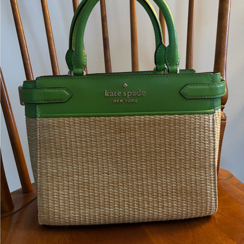 Kate Spade Green and Tan Women's Bag